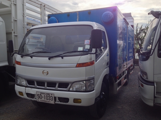 ขายรถบรรทุก 6 ล้อ HINO ดูโทร ยูโร 2 สภาพสวยมาก ตู้บรรทุกสนใจติดต่อ 080-4477814 พีรพงษ6