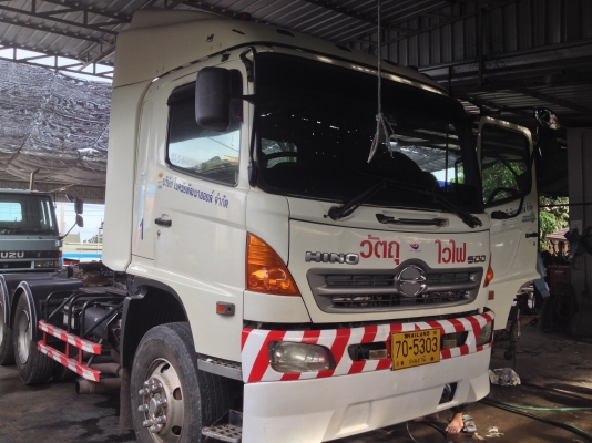 ขาย10 ล้อหัวลาก HINO MEGA  เครื่องยนต์ 330 แรงม้ายูโร 3 สภาพพร้อมใช้งาน สนใจติดต่อ 080-4477814 พีรพงษ์