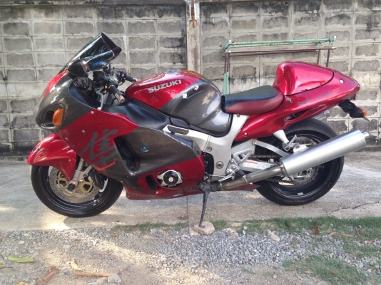 ขายถูกด่วนๆ** hayabusa ปี 2001 //155000//มีสำเนาทะเบียน+อินวอยตัวจริง
