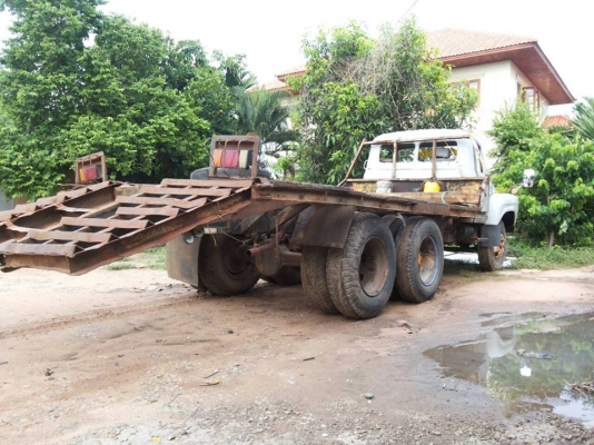 ขายรถสิบล้อหัวยาว เพลาเดียว เทรนเลอร์ เครื่อง EH