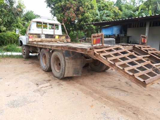 ขายรถสิบล้อหัวยาว เพลาเดียว เทรนเลอร์ เครื่อง EH