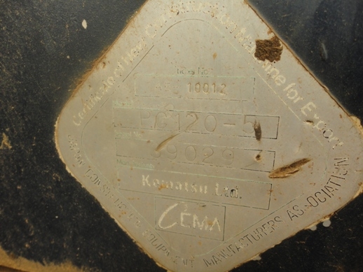 ขายKOMATSU PC120-5 คอนโทรนสั้น ขายKOMATSU PC120-5 คอนโทรนสั้น