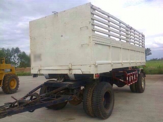 ขายหางพ่วงดัมพ์อู่พนัส ยาว 6 เมตร 2 เพลา ทะเบียนพร้อม