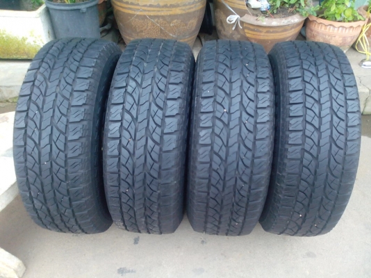 ขายยางYokohama at/s พร้อมล้อte37x สภาพสวยๆ