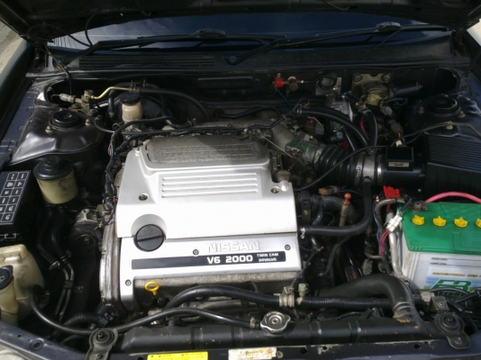 nissan cerfiro a32  แก็สแล้ว ไม่แพง รถพร้อมใช้ ออฟชั่นค