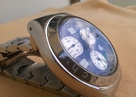 SWATCH IORNY swiss made quartz จับเวลาสามวง นาฬิกา 6 เข็ม SWATCH IORNY swiss made quartz จับเวลาสามวง นาฬิกา 6 เข็ม