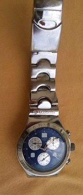 SWATCH IORNY swiss made quartz จับเวลาสามวง นาฬิกา 6 เข็ม SWATCH IORNY swiss made quartz จับเวลาสามวง นาฬิกา 6 เข็ม