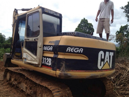 ขายด่วน CAT312B รถสวยพร้อมใช้ เอกสารinvoiceค่ะ