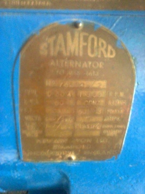 ขายเครื่องปั่นไฟขนาด 50 kva ไดร์สแตมฟร์อด ติดต่อ 089 - 096 2657