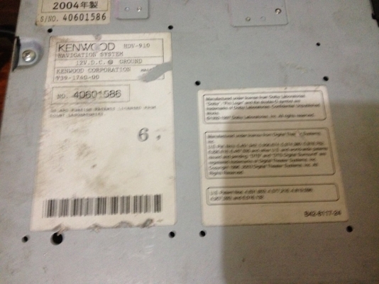 KENWOOD HDV 910เล่น HDD DVD MP3 MDของเก่าญี่ปุ่นสภาพสวยรุ่นใหญ่