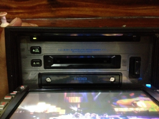 KENWOOD HDV 910เล่น HDD DVD MP3 MDของเก่าญี่ปุ่นสภาพสวยรุ่นใหญ่