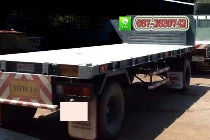 ขายหางพ่วงพื้นเรียบ สามมิตร / 2 คาน