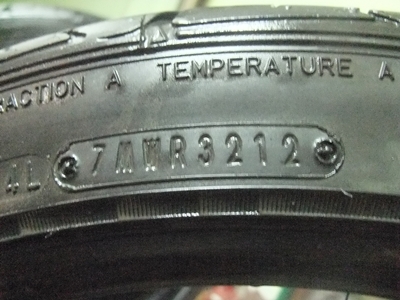 ยาง Dunlop 703 205/45/17 ปี 12 ยาง Dunlop 703 205/45/17 ปี 12