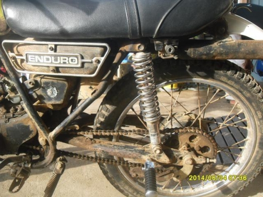 ขาย DT125MX อาร์มกลม 12000 no-book ขาย DT125MX อาร์มกลม 12000 no-book