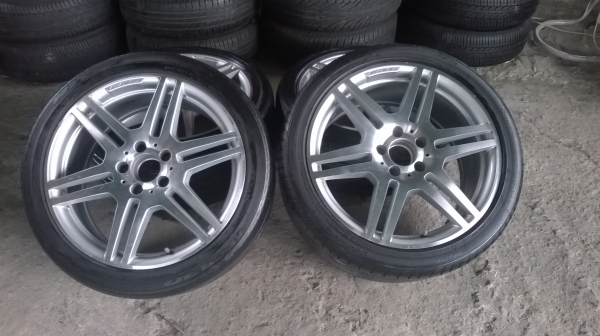 ขายล้อ AMG แท้ขอบ18ชุดละ23500