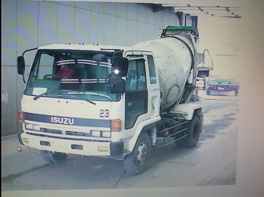 ขายรถโม่ปูน อีซูซุ ร็อกกี้  มือสองจากญี่ปุ่น เอกสารอินวอยส์