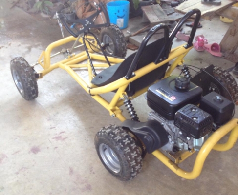 รถ BUGGY-SPEED มือ 1 สีเหลือง 3 ล้อ