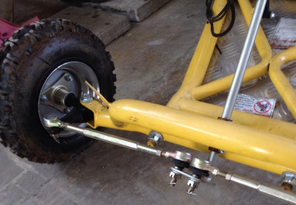 รถ BUGGY-SPEED มือ 1 สีเหลือง 3 ล้อ