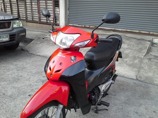 Wave 100 ubox ท้ายดำปี 51 สีแเดง ดำ รถบ้าน เดิมๆ สวย เครื่องแน่นๆ เอกสารครบ