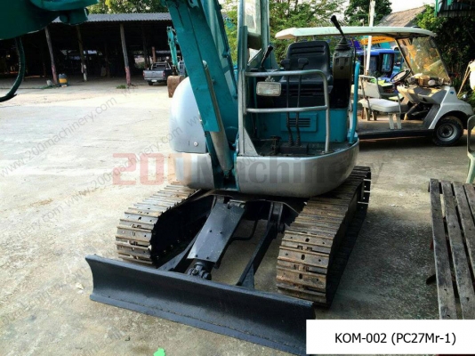 รถแบคโฮมือสอง KOMATSU PC27Mr-1 สภาพรถเยี่ยม 090-268-2646 พร้อมจัด ไฟแนนซ์