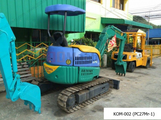 รถแบคโฮมือสอง KOMATSU PC27Mr-1 สภาพรถเยี่ยม 090-268-2646 พร้อมจัด ไฟแนนซ์