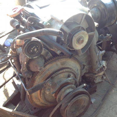 เครื่องยนต์เก่าญี่ปุ่น MITSUBISHI ไม่เคยใช้งานในไทย ขายตามสภาพ  สภาพพร้อมใช้งาน