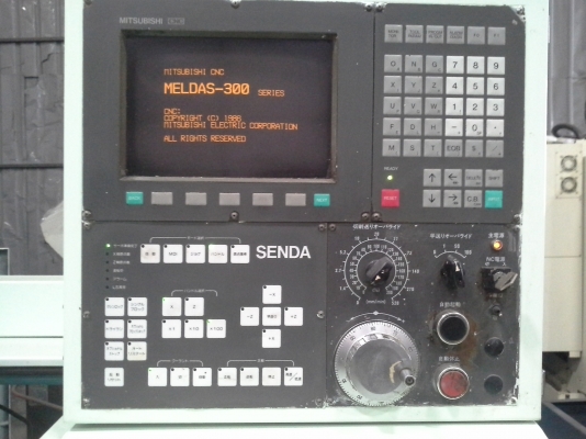 เครื่องกลึง CNC ญี่ปุ่น COMET SC-20 GANG TYPE CHUCK 6" PROGRAME CONTROL MITSUBISHI สภาพเครื่องจักรพร้อมใช้งาน