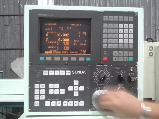 เครื่องกลึง CNC ญี่ปุ่น COMET SC-20 GANG TYPE CHUCK 6" PROGRAME CONTROL MITSUBISHI สภาพเครื่องจักรพร้อมใช้งาน