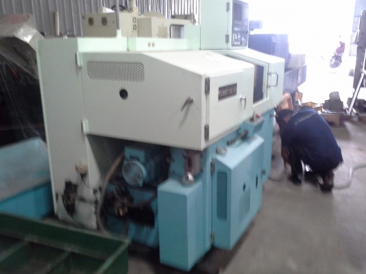 เครื่องกลึง CNC ญี่ปุ่น COMET SC-20 GANG TYPE CHUCK 6" PROGRAME CONTROL MITSUBISHI สภาพเครื่องจักรพร้อมใช้งาน