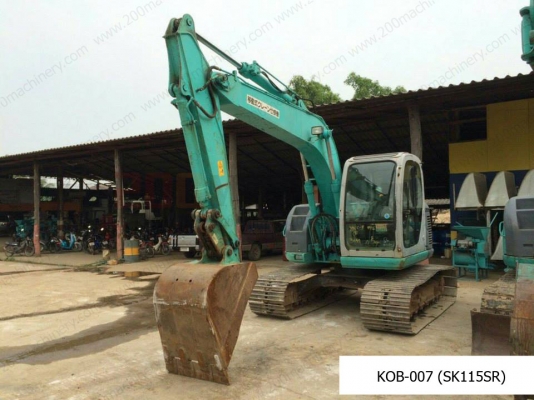 รถแบคโฮมือสอง KOBELCO SK115SR สภาพรถเยี่ยม ลองขับก่อนได้ 090-268-2646