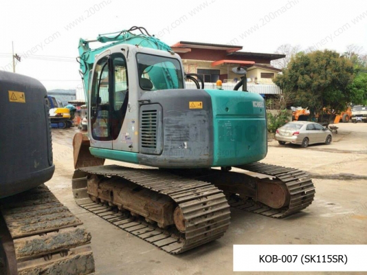 รถแบคโฮมือสอง KOBELCO SK115SR สภาพรถเยี่ยม ลองขับก่อนได้ 090-268-2646