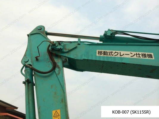 รถแบคโฮมือสอง KOBELCO SK115SR สภาพรถเยี่ยม ลองขับก่อนได้ 090-268-2646