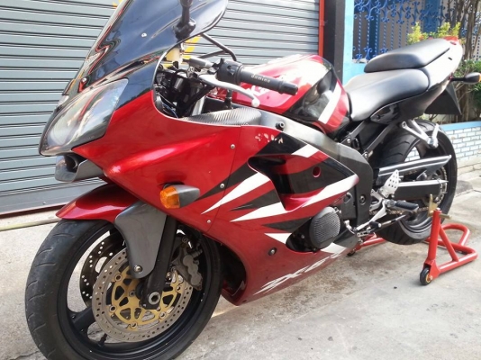 ต้ำพระราม2ขายKAWAZAKI ZX6R ปี2005 อินวอย สพม.ครบ จากราคา115000เหลือ105000 ลดทันที10000฿
