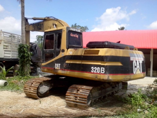 รถแบคโฮมือสอง CAT 320B สภาพรถเยี่ยม ทดลองขับก่อนได้ 090-268-2646