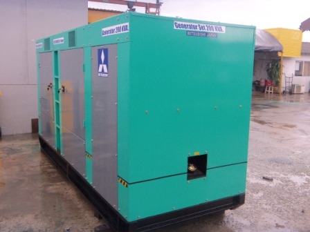 ขายเครื่องปั่นไฟขนาด 200 Kva.(รับประกัน 12 เดือน)