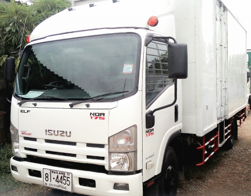 6 ล้อกลาง *Euro.3*  ISUZU  NQR 175 แรงม้า *คอมมอนเรว*  รถสวยเดิม+สวยจริง * รถห้างแท้ * มีเล่มพร้อมโอน