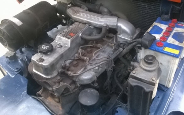 โฟร์คลิฟท์นำเข้าญี่ปุ่น*TOYOTA*5FD25*เสาฟลูฟรี5.50เมตรและสไลด์ได้ขายที่โคราช