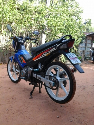 ขายHonda Sonic125 เครื่องดีรถเดิมพร้อมใช้มีเล่มพร้อมชุดโอนราคา12900 บาท