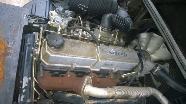 รถยกนิสสันรุ่นใหม่ล่าสุด น้ำหนักยก 3 ตัน เสาสูง 3 เมตร เครื่องดีเซล เกียร์ธรรมดา