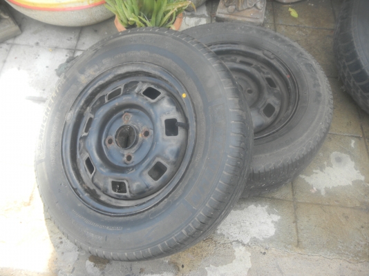 ล้อและยาง 6 รู ขอบ 14