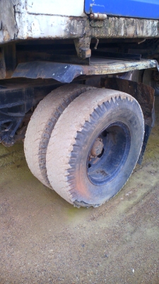 หางพ่วงดั้ม แบบสองเพลา ใช้งานดี มีทะเบียนครบ