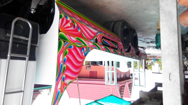 กระบระเทรนเลอร์บันไดไฮตโดรลิก สภาพสวย