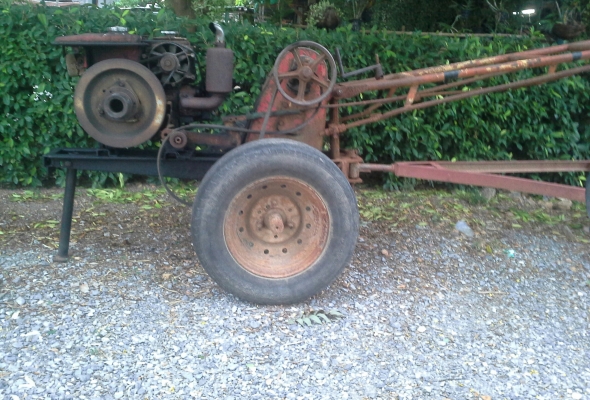 ขายรถเดินตามพร้อมเครื่อง คูโบต้า 8 แรงพร้อมใช้งาน 9500