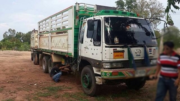 ขายรถพ่วงดัมพ์ HINO 3M เครื่องเดิม 240 แรง เกียร์ฟูลเลอร์ ดัพม์แม่ลูก ลูก 2 เพลา ทะเบียนพร้อม