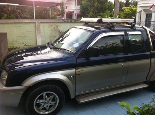 รถกระบะ Misubishi รุ่น Strada 2.8 super GLX 2004 รถบ้านราคาถูก สภาพใหม่ ไม่เคยเข้าไฟแนนท์ ไม่เคยชน แอร์เย็น เครื่องแน่น เครื่องเสียงใช้ได้ดี เลขไมล์ 150,xxx สนใจสอบถามติดต่อคุณพจน์ 0870702115 แถวร่มเกล้า กทม