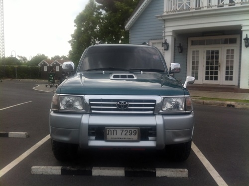 TOYOTA SPORT RIDER AIRBAG ABS โฟวิล4X4ตัวTOP วาง1UZv8 2ระบบLPG นำมัน คุ้มสุดๆคับ