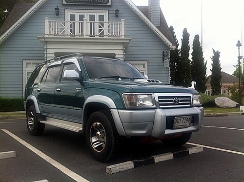 TOYOTA SPORT RIDER AIRBAG ABS โฟวิล4X4ตัวTOP วาง1UZv8 2ระบบLPG นำมัน คุ้มสุดๆคับ