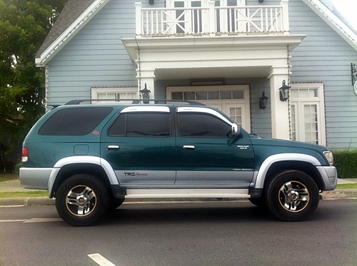 TOYOTA SPORT RIDER AIRBAG ABS โฟวิล4X4ตัวTOP วาง1UZv8 2ระบบLPG นำมัน คุ้มสุดๆคับ