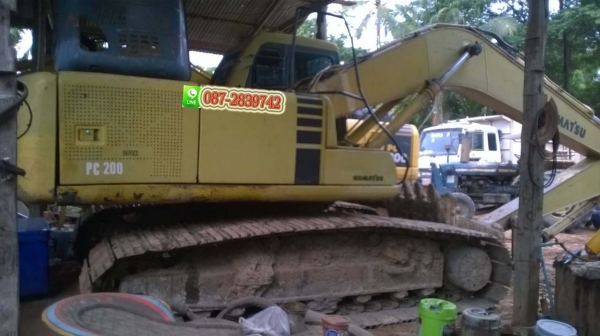 ขายรถแบคโฮ KOMATSU PC200-6