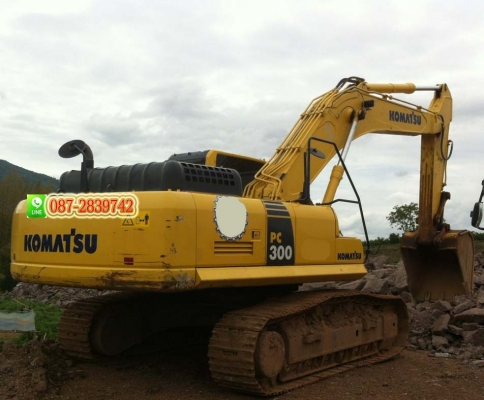 ขายดาวน์รถแบคโฮ KOMATSU PC 300-8 ขายดาวน์รถแบคโฮ KOMATSU PC 300-8